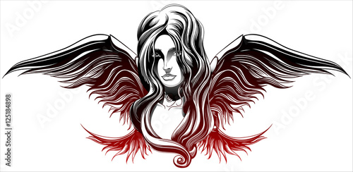 an angel girl