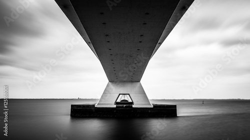 Under the Zeeland Bridge photo