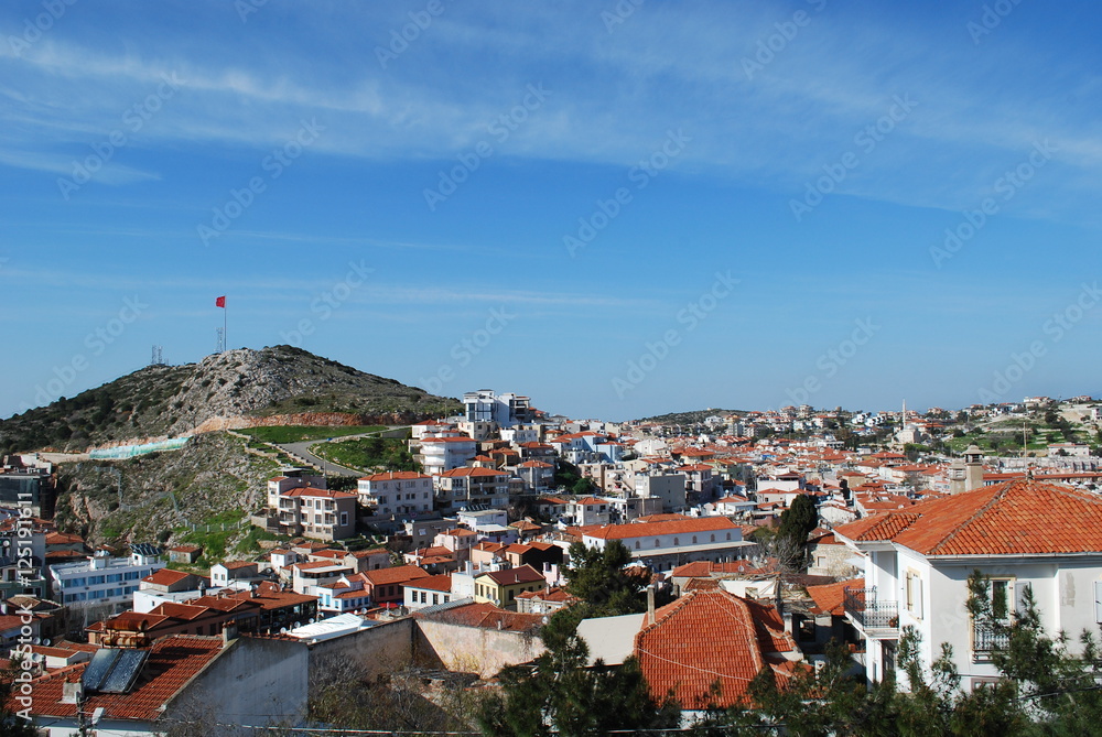 Türkei - Cesme - Blick auf die Stadt