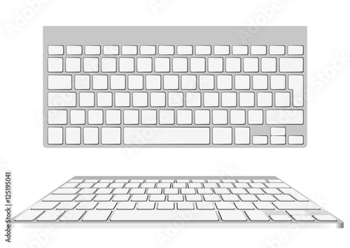 blank computer keyboard