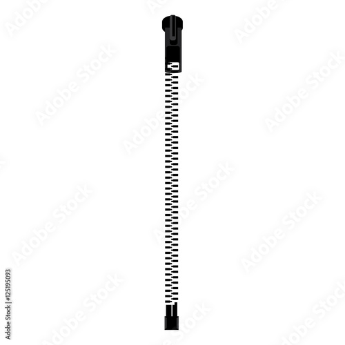 Zipper vector icon