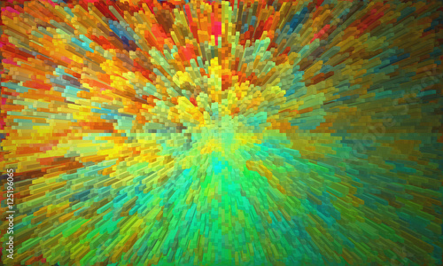 Photography extrude