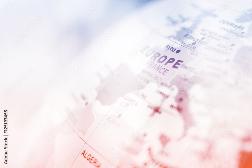 Obraz premium Europe map background