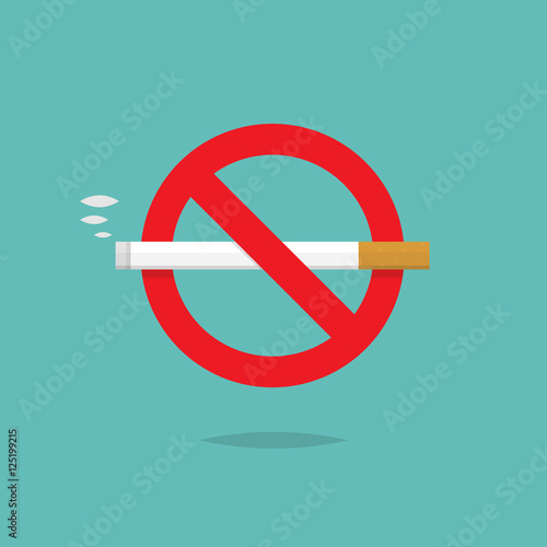No smoking sign icon design vector