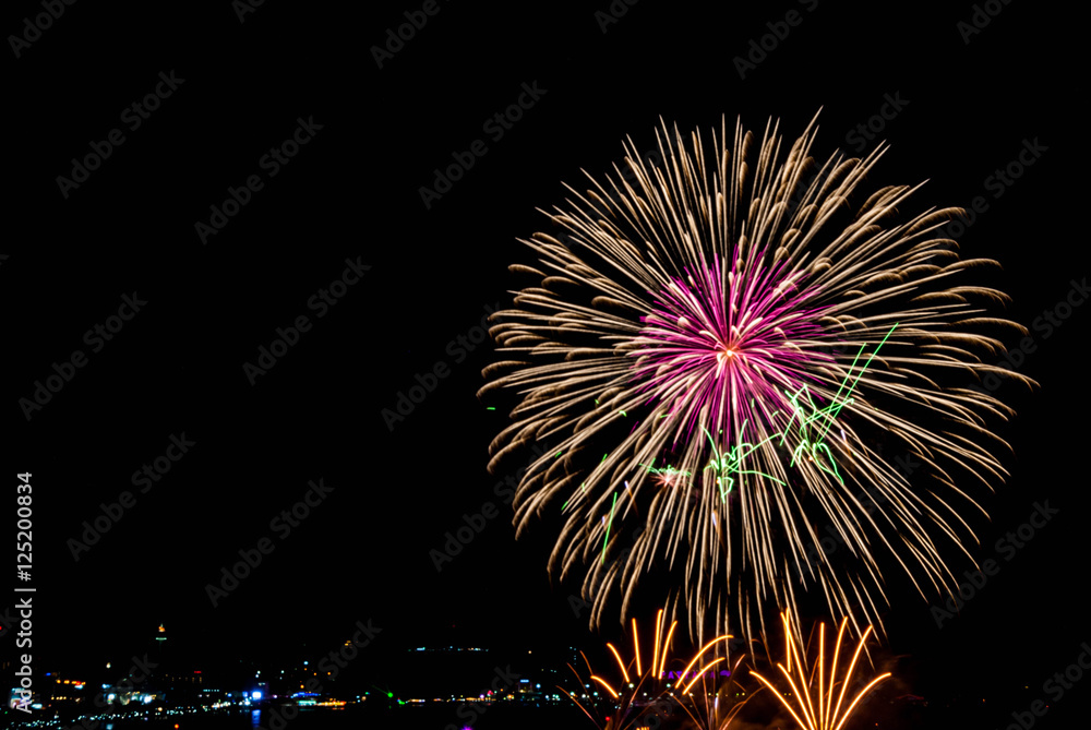 International Fireworks Festival at Pattaya, Thailand International Fireworks Festival at Pattaya, Thailand