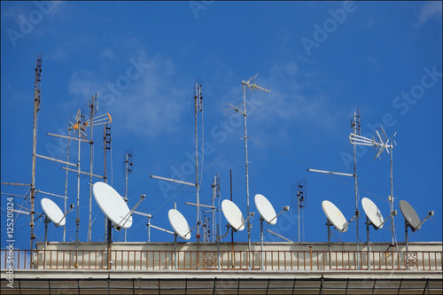Obraz na płótnie antennes