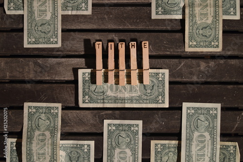 One-tenth of my money given as tithe