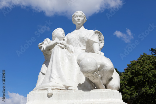 The "Mother Philippines" statue at the Rizal Park