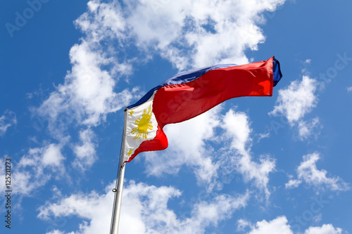 Philippines flag in Rizal park