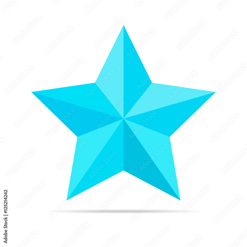 Star icon. Vector illustration. Star icon. Vector illustration.
