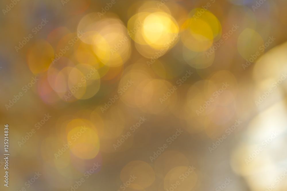Abstract golden glitter background 