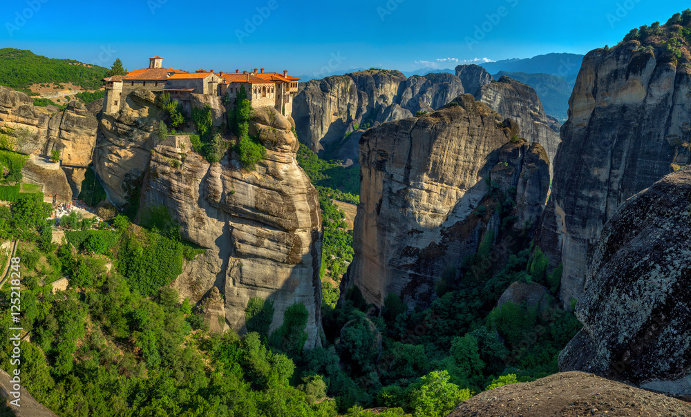 monasteries of a meteora Greece monasteries of a meteora Greece
