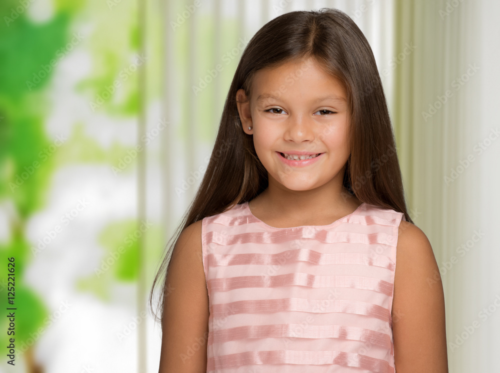 Smiling little girl Smiling little girl
