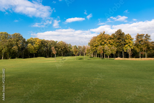 Fototapeta Naklejka Na Ścianę i Meble -  Park with a golf course