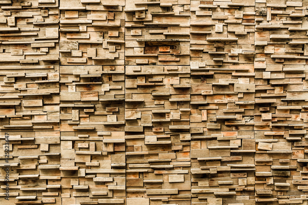 exposed wooden wall exterior, patchwork of raw wood forming a beautiful parquet wood pattern,Wood wall pattern,for background exposed wooden wall exterior, patchwork of raw wood forming a beautiful parquet wood pattern,Wood wall pattern,for background