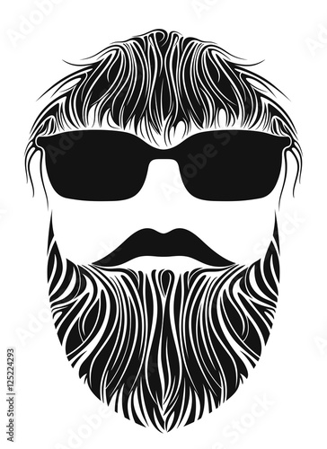 Beard. Men