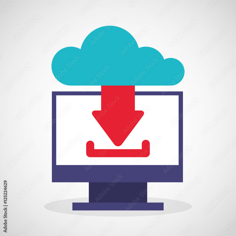 download digital data icons vector illustration design download digital data icons vector illustration design