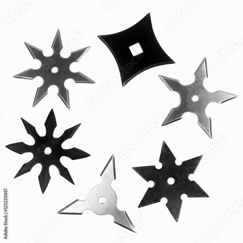 Fototapet shapes of shurikens