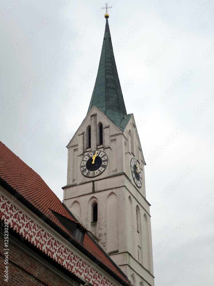 Fototapeta premium Sankt Nikolaus-Kirche Landshut