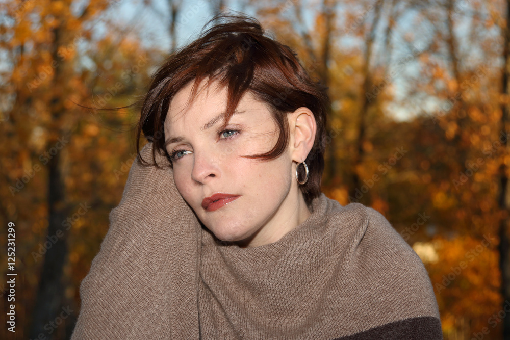 portrait en automne portrait en automne