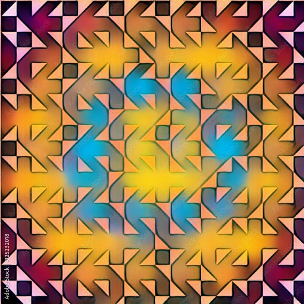 Abstract colorful yellow design Abstract colorful yellow design