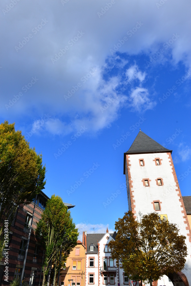 Gelnhausen Torturm der Stadtbefestigung