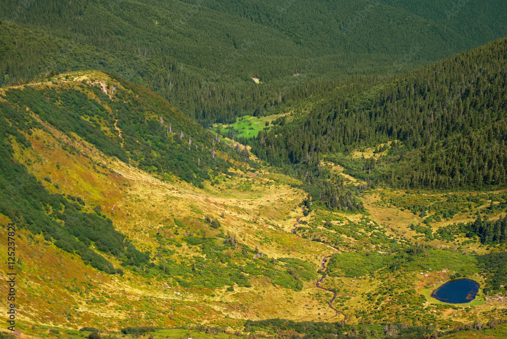 Beautiful mountains landscape Beautiful mountains landscape