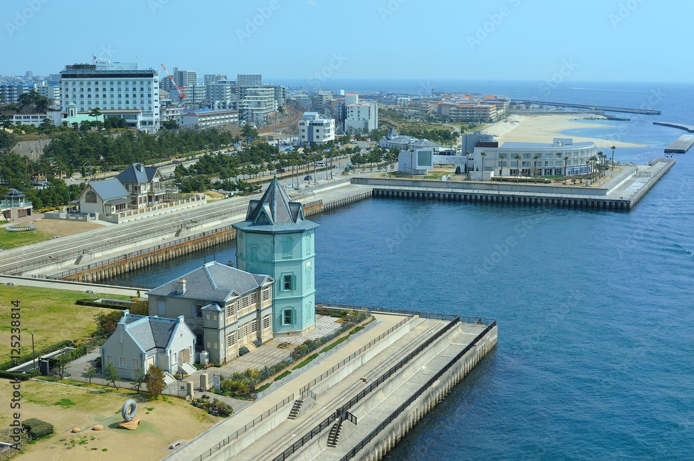 Obraz premium 舞子公園と垂水海岸