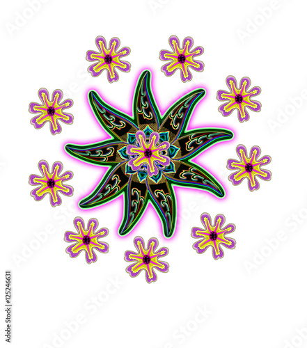 flower illustration design jpeg file 300 dpi dimension 3000 x 3400