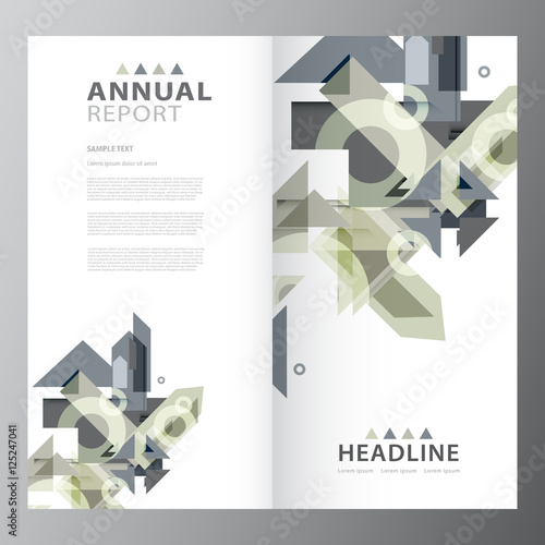 Annual business report template