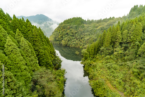 下筌ダム ダム湖