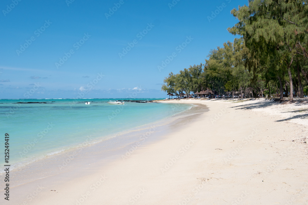 Dream beach in Mauritius