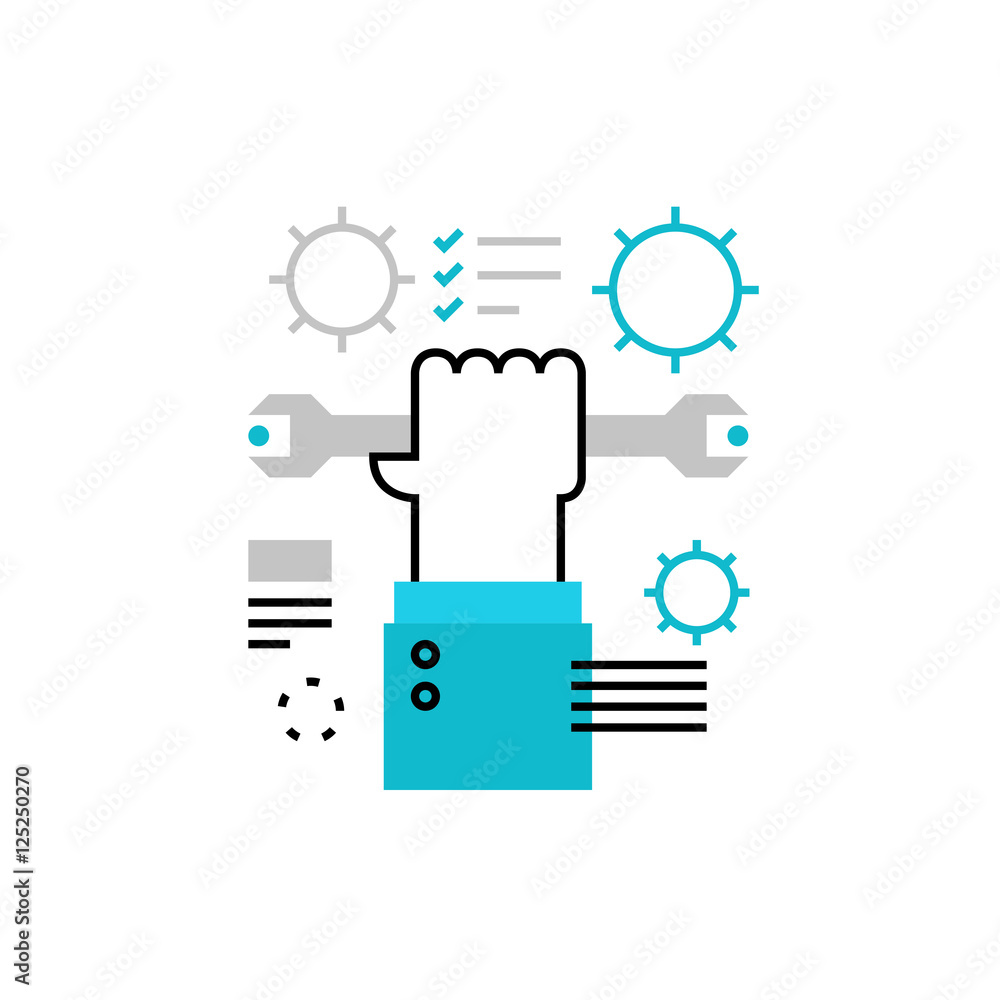 Fixing Tools Monoflat Icon. Fixing Tools Monoflat Icon.
