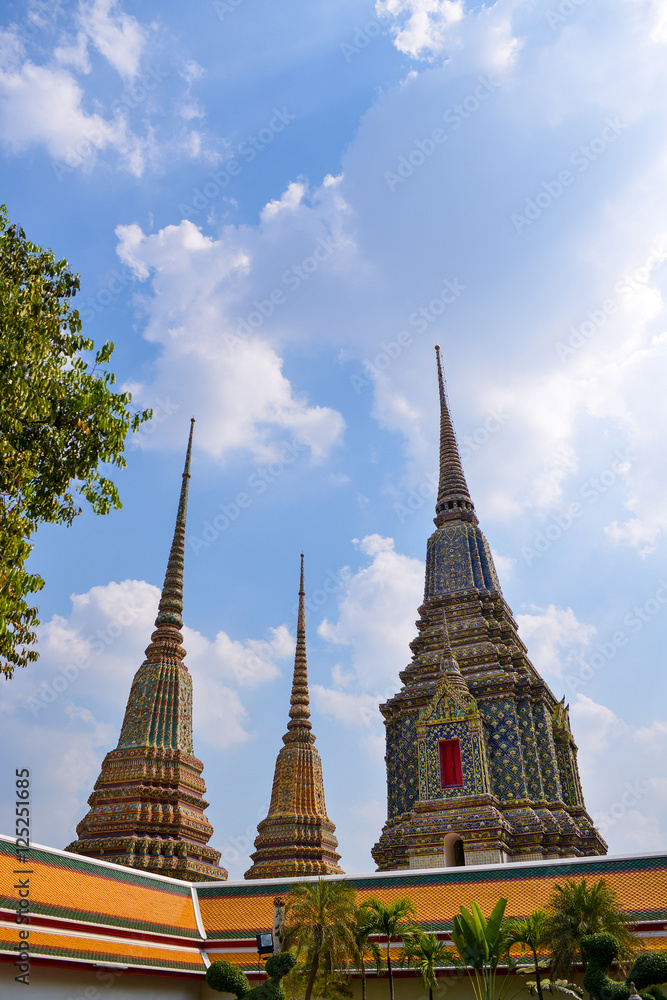 Thailand Landscape : Wat Pho Temple of the Reclining Buddha