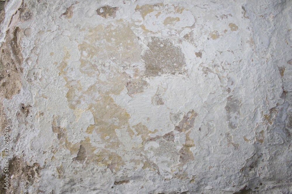 Old distressed concrete stone wall Old distressed concrete stone wall