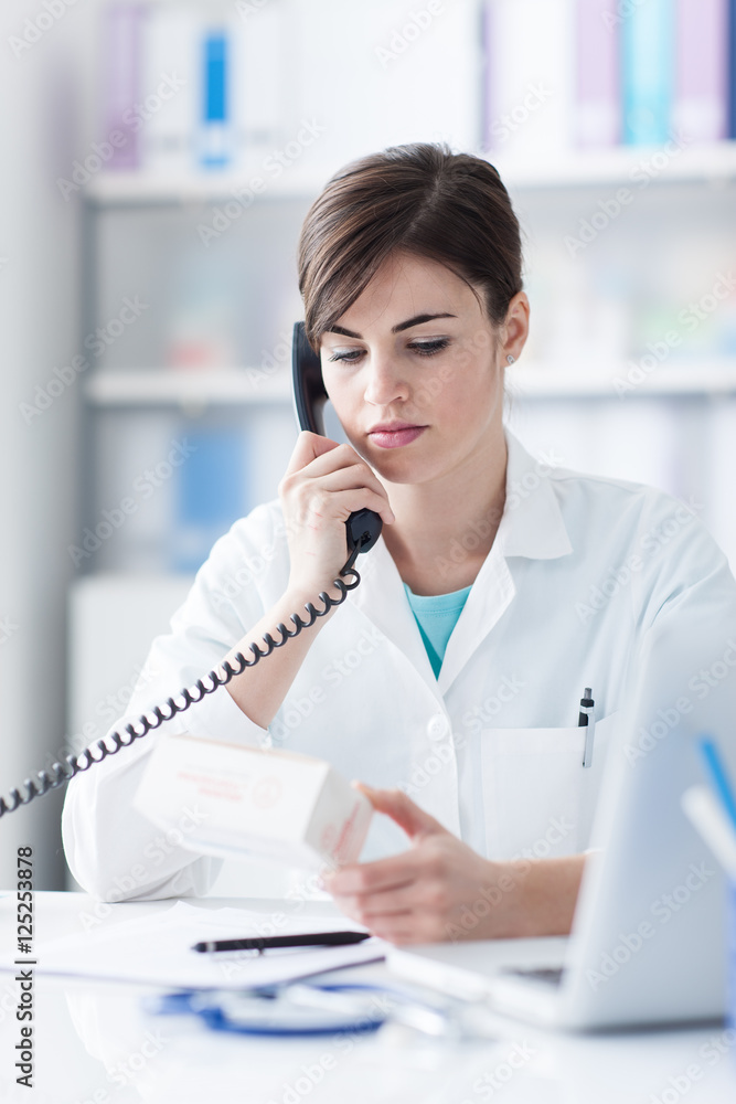 custom made wallpaper toronto digitalDoctor on the phone