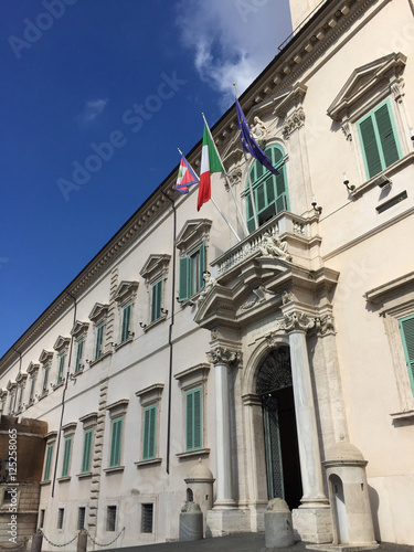 Palazzo del Quirinale, Roma, Italia. 9-10-2016. Dal 1946 è la residenza ufficiale del presidente della Repubblica