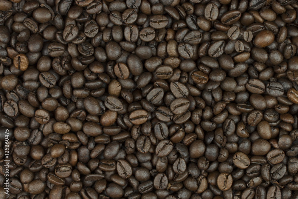 roasted coffee beans, can be used as a background roasted coffee beans, can be used as a background