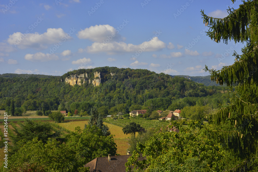 Plongée dans le Périgord noir, département de la Dordogne en région Nouvelle-Aquitaine, France