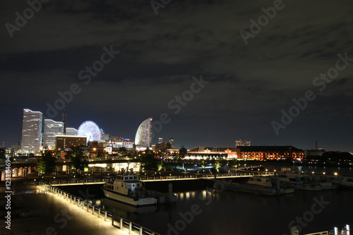Yokohama night view                     