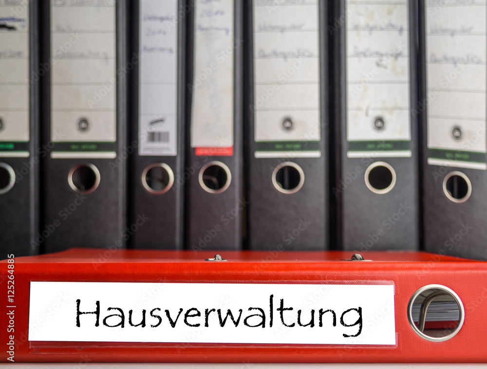 Aktenordner Hausverwaltung Aktenordner Hausverwaltung