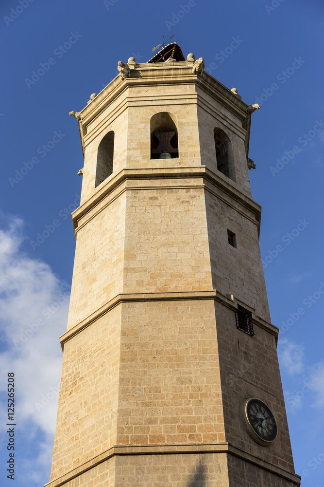 Tower, Traditional architecture of the center of the Spanish cit