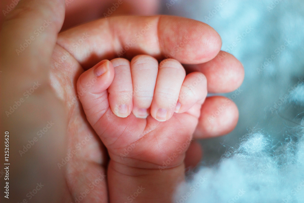 feet of newborn baby Stock Photo | Adobe Stock