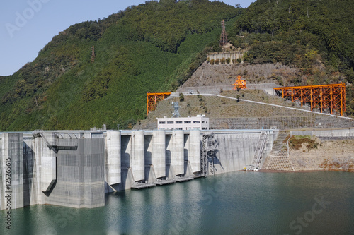 大滝ダム -奈良県吉野郡川上村, Otaki dam,Nara,Japan