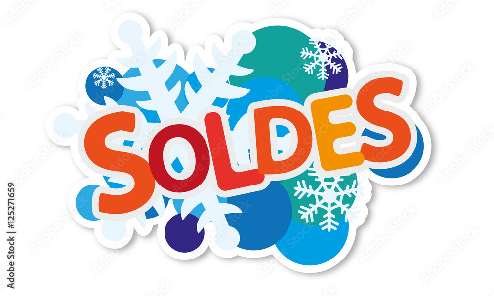 logo solde vectoriel logo solde vectoriel