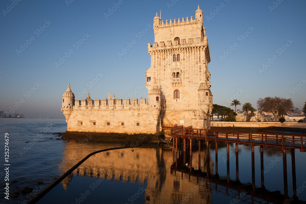 Torre de Belem in Lisbon, Portugal