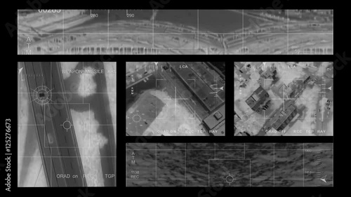 10047 infrared - Helicopter multi screen
