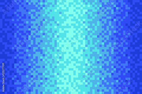 Pixel blue gradient background