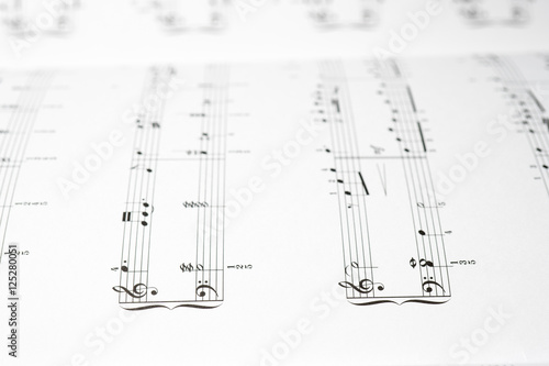 Music Score sheet