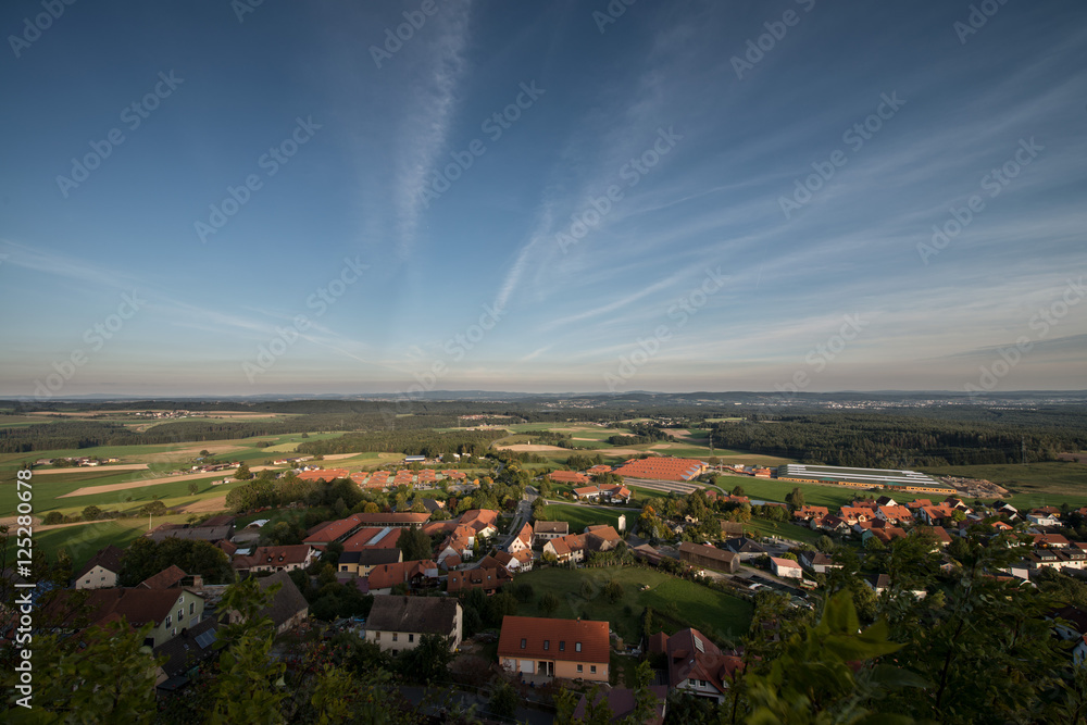 Naklejka premium Parkstein Panorama